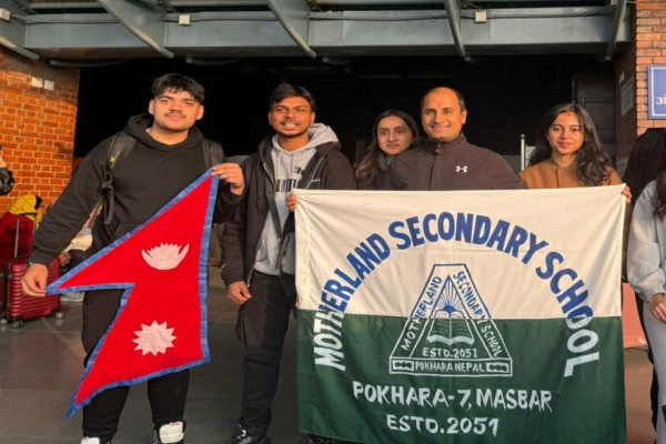 संयुक्त राष्ट्रसंघको नमूना सभामा मदरल्याण्डका विद्यार्थी